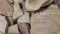 Медовый песчаник галтованный толщина 28-35 мм  - mkamen.su - Москва