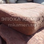 Малиновый Тигр галтованный толщина 60-80 мм - Эпоха камня