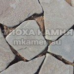 Песчаник серо-зеленый Галтованный, толщина 18-25 мм - mkamen.su - Москва