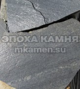Кварцит искристо-черный толщина 15-20 мм  - mkamen.su - Москва