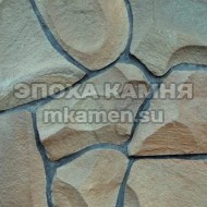 Песчаник фонтанка серо-коричневая фактурный - Эпоха камня