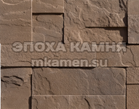 Плитка из песчаника Терракот толщина 15 мм ширина 100 мм длина произвольная  - mkamen.su - Москва