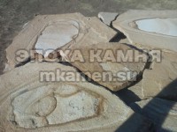 Песчаник медовый толщина 50-60 мм  - Эпоха камня